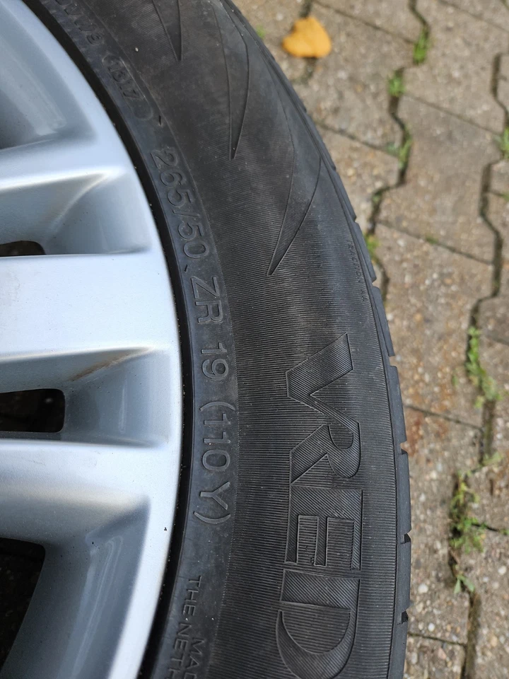 Felge Audi Q7 4L 265/50 R19 110Y 4L0601025AA Kompletträder Sommerräder Alufelgen - Bild 2 von 4