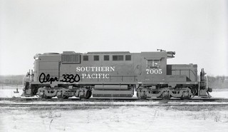 Original Negative: Alco Southern Pacific # 7005 Blt Feb 1961 Schenectady NY
