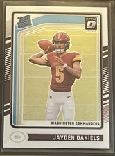 Jayden Daniels Washington Commander Donruss Optic Rated Rookie 248, Elite n.1++