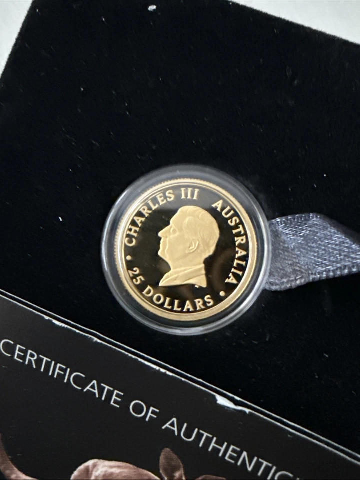 2024 Perth Mint 1/4oz Gold Proof Kangaroo Coin 500 Coin Mintage Box + COA - Image 3 of 4