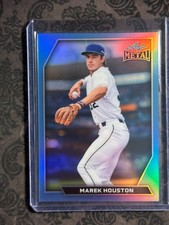 2026 LEAF METAL MAREK HOUSTON PLATINUM PRISM CARD SSP/8