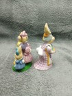 Vintage Easter Bunny Family Figurines 1994 Granny Bunny & Grandkids Pastels  — photo 4