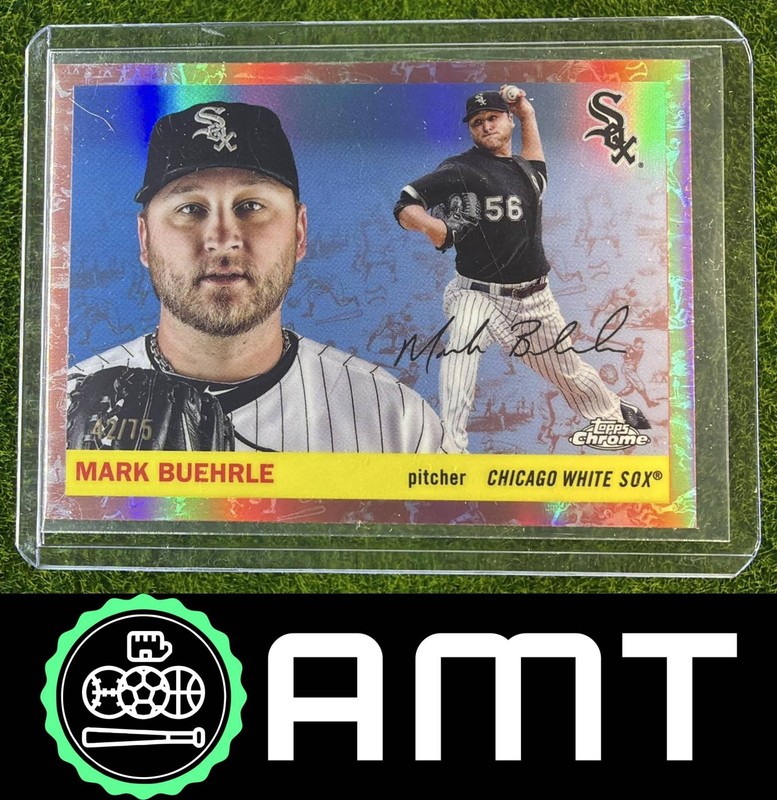Mark Buehrle 2025 Topps Chrome Platinum Anniversary 42/75 Toile Cream/Rose Gold