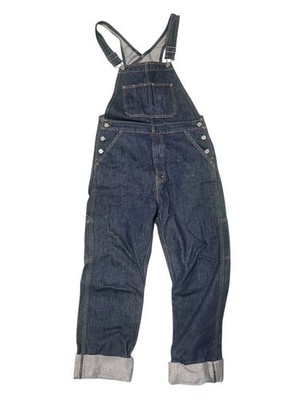 Levi's Men Super Mario Overalls Dark Denim Collaboration Lmited