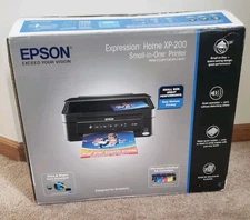 EPSON XP-200 Model C462D Printer Scanner Copier Open Box