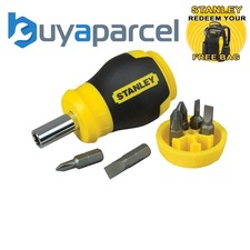 STANLEY 0-66-357 Stubby Screwdriver - Non Ratchet STA066357
