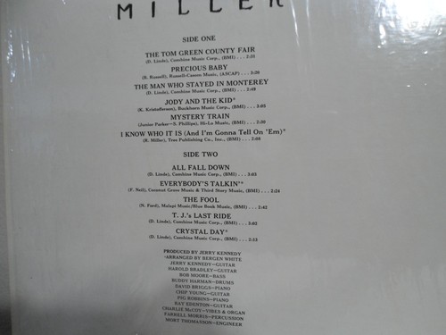 Roger Miller LP 1970 fast neuwertig in Shrink Smash 1. Pressung! - Bild 9 von 11