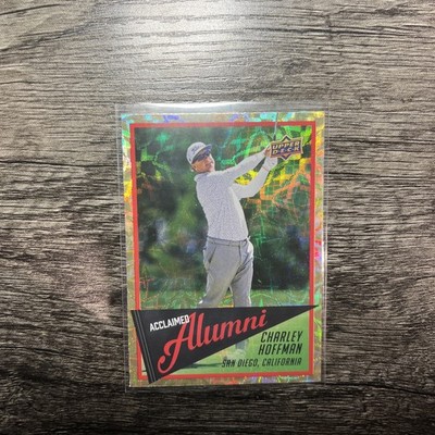2026 Upper Deck Golf Charley Hoffman Gold Acclaimed Alumni