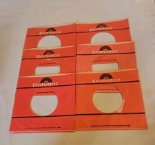 45 RPM 7" RECORD SLEEVES CO. SLEEVE 6 PACK SEE PHOTOS Polydor Records SLV345 