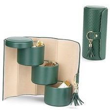 Wedding Gifts for Women, Travel Jewelry Box, Bridal Shower Gifts, Green