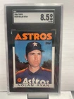 NOLAN RYAN~1986 TOPPS SGC-8.5 NM-MT+ HOT GRADED MLB BASEBALL CARD#100 (NEW CASE)