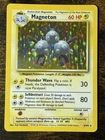 1999 Pokemon TCG Magneton Base Set 9/102 Unlimited Holo LP