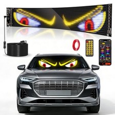 Devil Eyes Light for Windshield, 23.42''x4.72'' Car Eyes Animated led with