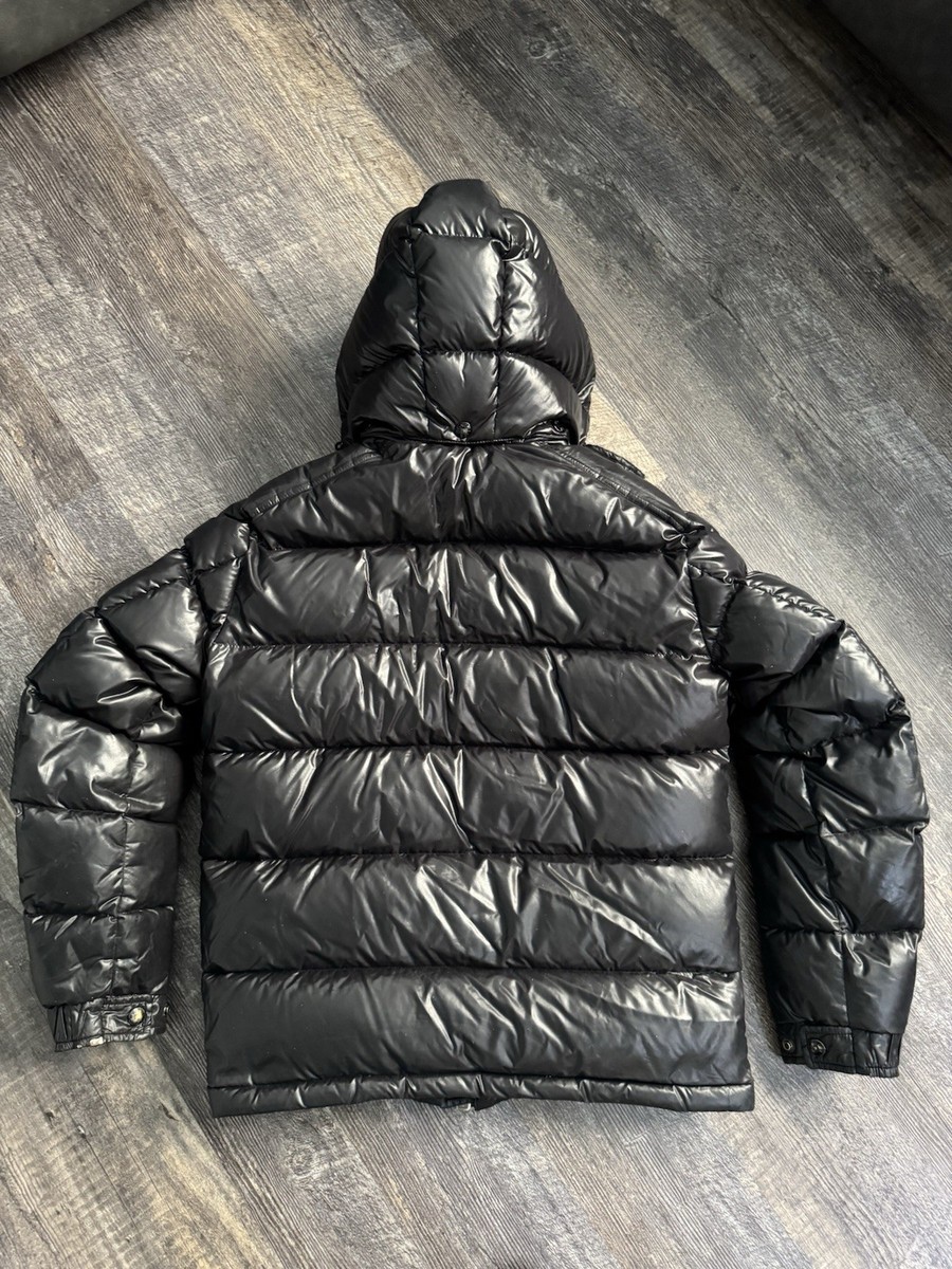 Moncler Maya Jacket Men Size 1 Black | eBay