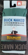 Duluth Trading Mens Green Buck Naked Bullpen Boxer Briefs - Size 3XL - NWT