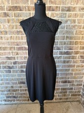 Express Dress Womens Size 8 Black Lace Party Event Whimsigoth Coquette Romantic