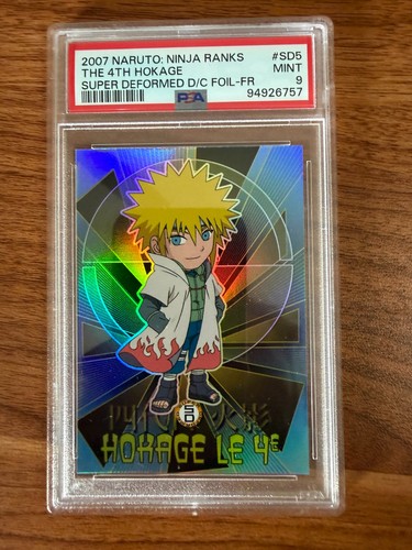 2007 Naruto: Ninja Ranks French Super Deformed Foil #SD5 PSA 9 POP 2 None Higher