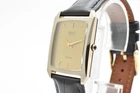Vintage 1984 Seiko Dolce 7321-5570 Tungsten Gold Tank Ladies Quartz [Exc+5]
