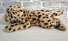 Toys R Us Animal Alley Cheetah Leopard Plush Stuffed Animal-Minor Eye Scratches