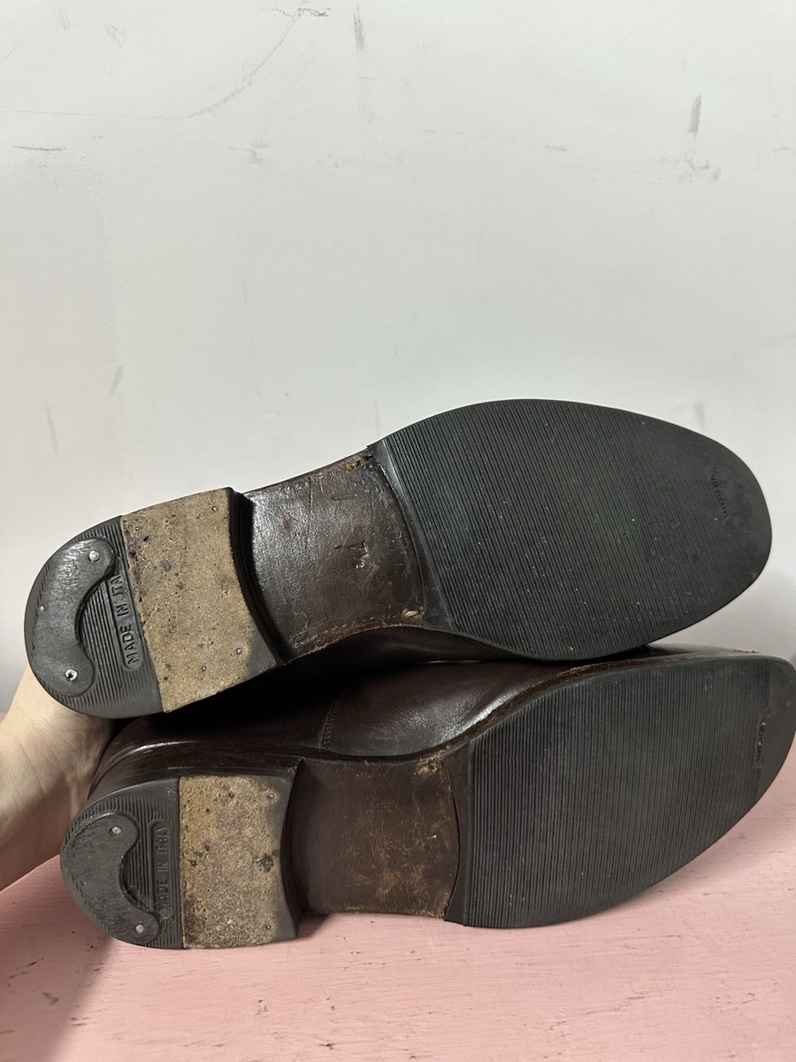 Meermin Mallorca Leather Dress Shoes Mens UK SZ 7.5 US Size  display picture 3