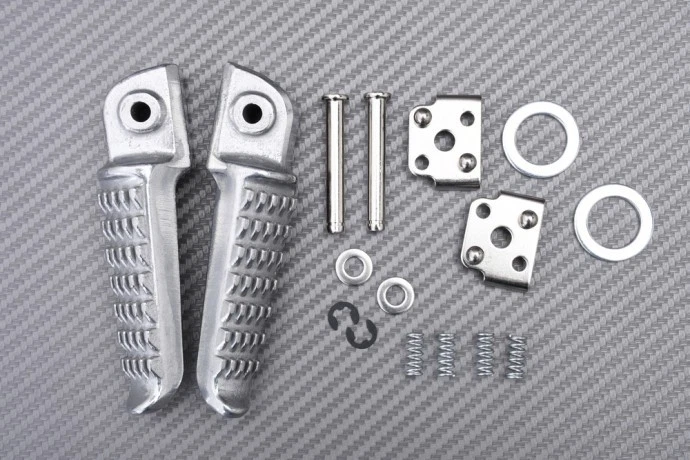 Paire Platines Repose Pieds Passager / Arrière Pour KAWASAKI Z900 2017-2019 - Photo 3/4
