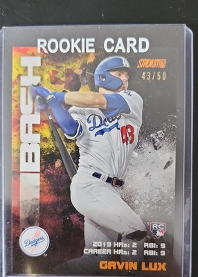 2020 Topps Stadium Club - Bash & Burn Gavin Lux #BAB-12 Orange /50 (RC)