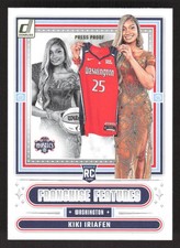 2025 Donruss WNBA #18 Kiki Iriafen Franchise Features Press Proof