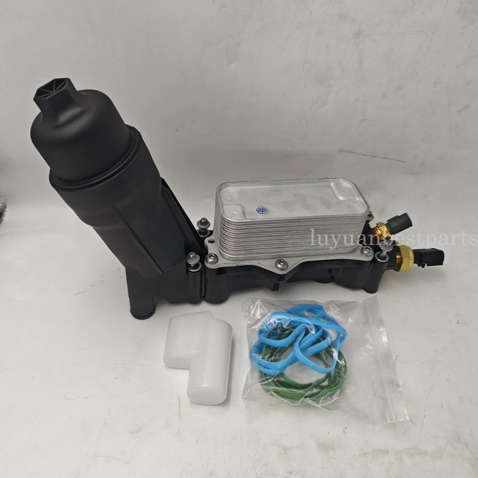 2011-2013 Jeep Dodge Chrysler 3.6L ENGINE OIL COOLER FILTER HOUSING OEM - Imagem 3 de 4