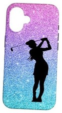 Cute Trendy Golf Golfing Gift for Girls Teens and Women Case iPhone 16