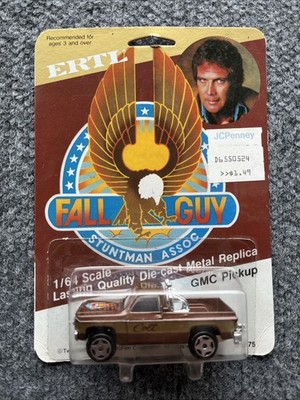 HTF Vintage 1982 ERTL Fall Guy Colt GMC Pick-up Truck 1/64 Diecast Unopened