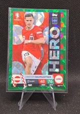 Baumgartner card - Austria - Hero - Green Card - AUT 11 - Topps UEFA EURO 2024