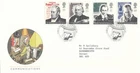 Communication Rowland Hill GB FDC London EC 1995 NO INSERT (131793)