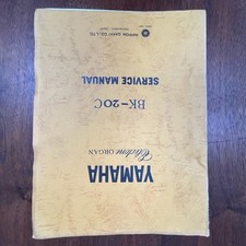 VINTAGE YAMAHA ELECTONE ORGAN BK-20C SERVICE MANUAL