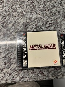 Metal Gear Solid (Sony PlayStation 1 PS1 1999) CIB