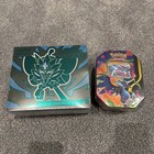 Pokemon TCG Twilight Masquerade Pokemon ETB Charizard X Tin Bundle