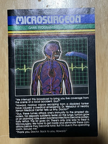 Intellivision Microsurgeon 1982 Imagic Complete in Box! See Video of it Working!