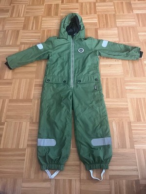 Reima Schneeanzug Skianzug Winteranzug Overall Gr. 116 grün oliv
