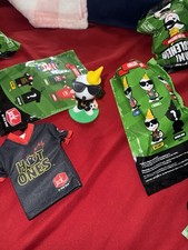 Jack in the Box Hot Ones Mascot Figure w/ Mini Jersey Shirt Set 2024