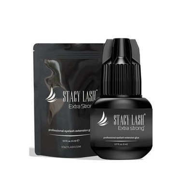 STACY LASH EXTRA STRONG EYELASH EXTENSION GLUE -  0.17 fl. oz. ( 5ML )