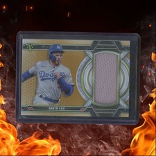 2021 Topps Triple Threads Gavin Lux Single Jumbo Jersey Relic Gold 2/9 #SJR-GL