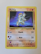 Pokemon TCG 1995 Machop 59/82 Team Rocket Regular UNLIMITED COMMON