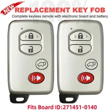Smart Remote Key For Toyota Highlander 2008-2013 Board 0140 89904-48110 HYQ14AAB
