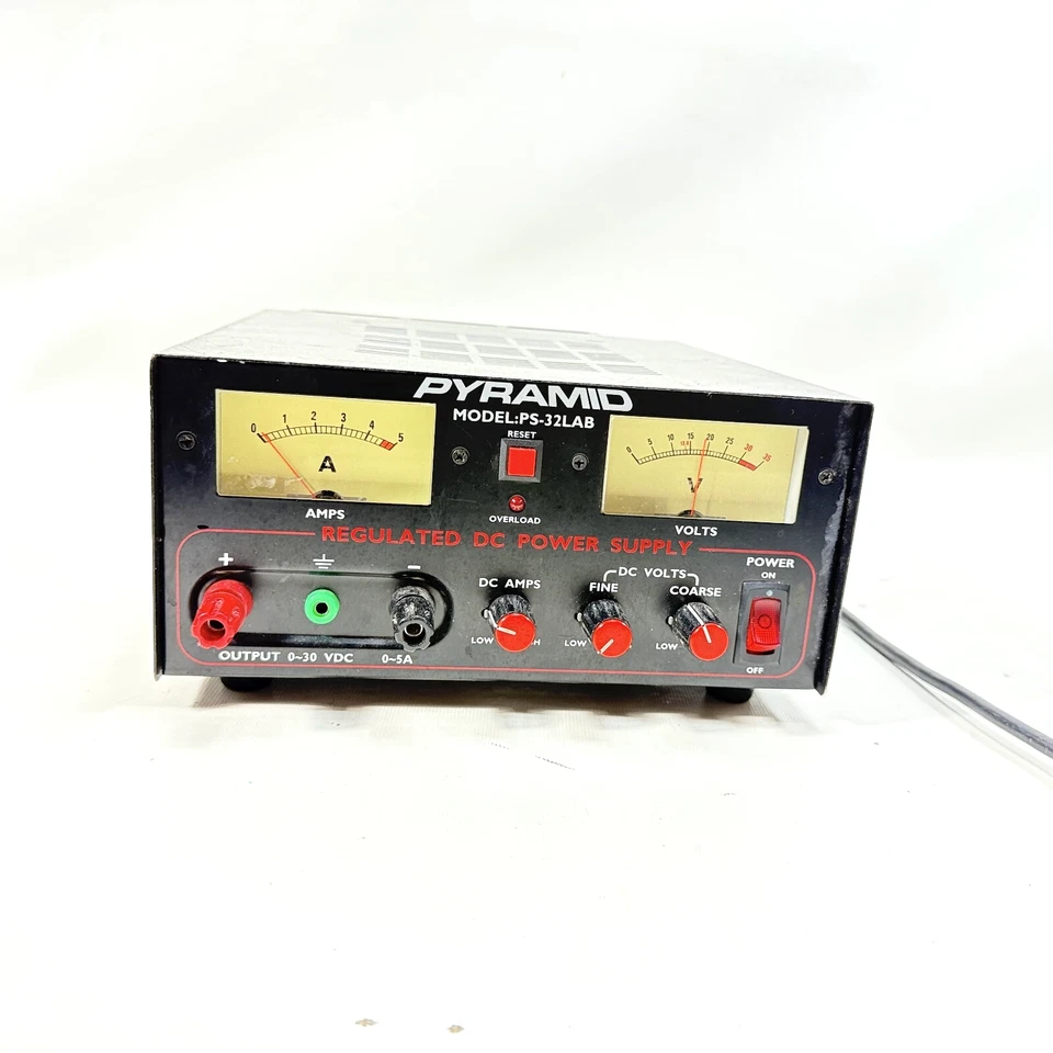 Pyramid PS-32LAB Regulated DC Power Supply - Image 3 of 4