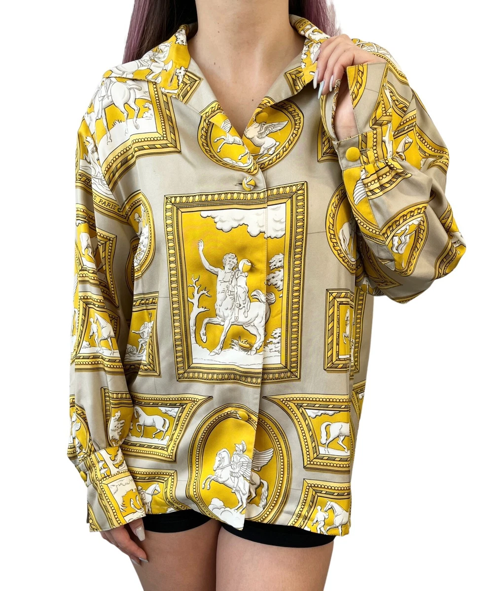 Vintage hermes best sale shirt