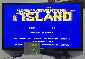 Hudson's Adventure Island  (Nintendo NES, 1988) NES - Game CART ONLY - TESTED