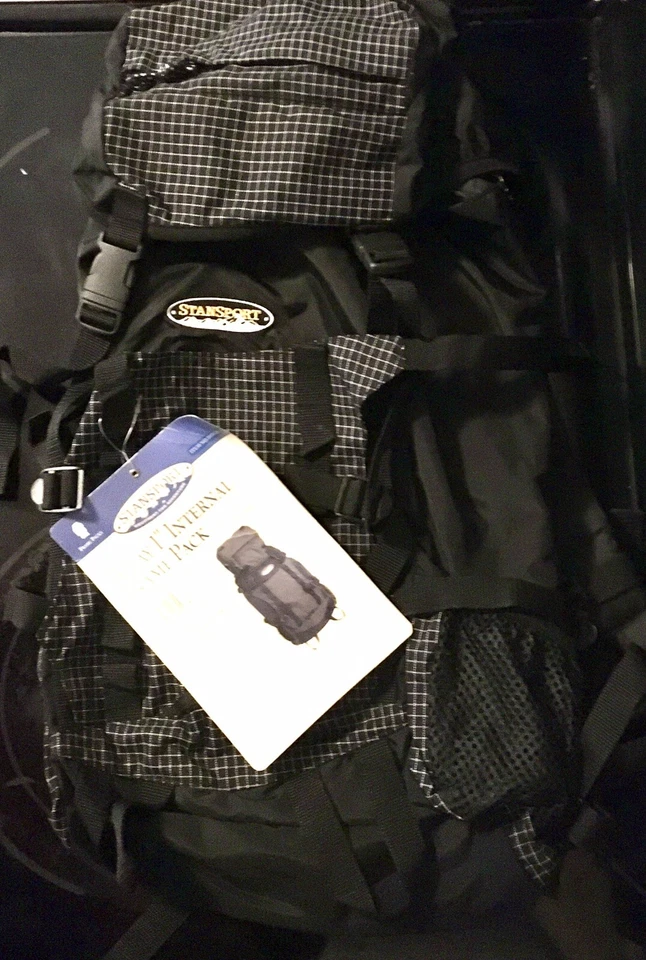 PACK MARCO INTERNO STANSPORT Aseguramiento I Nuevo con Etiquetas Negro Blanco Cuadros Foto 2 de 4