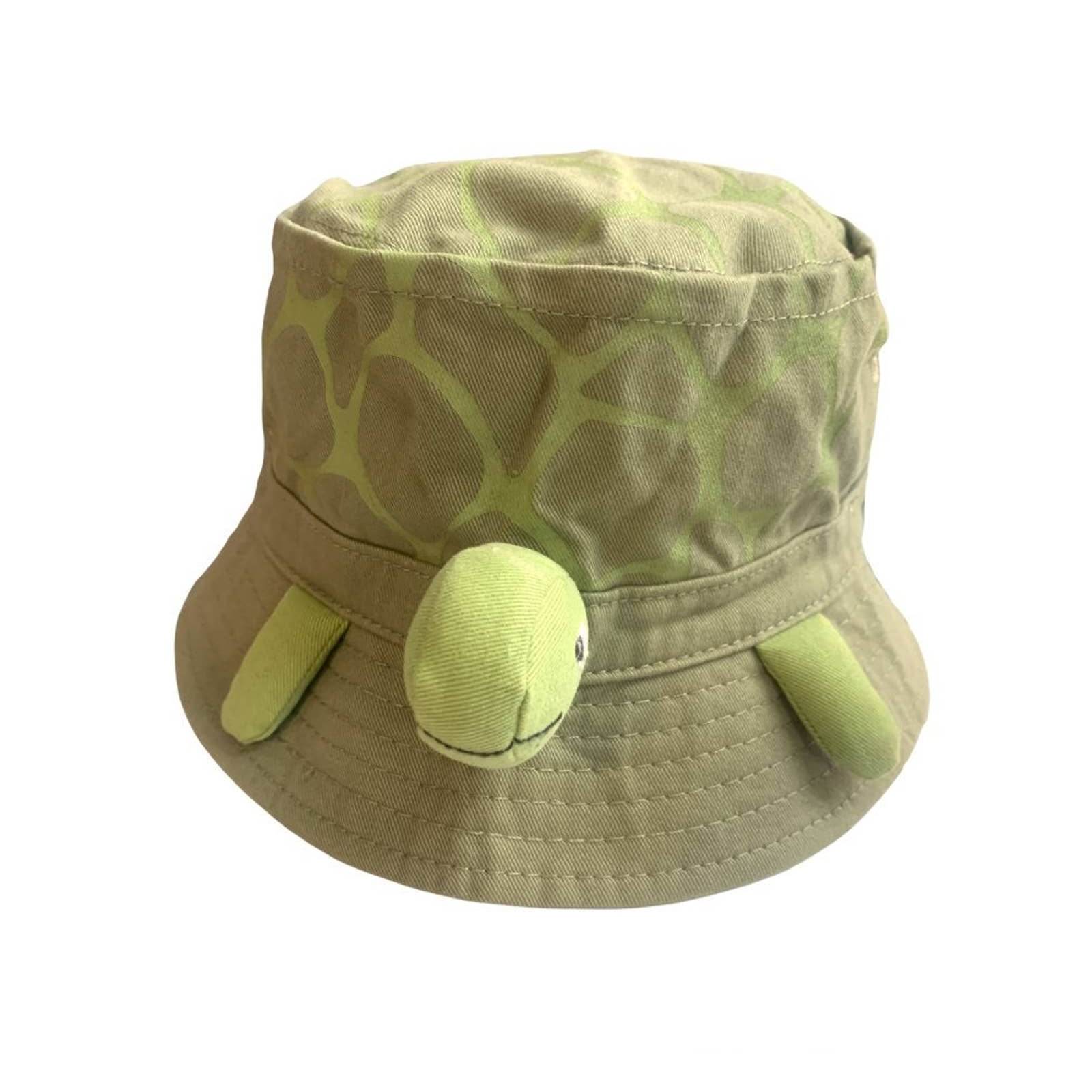 Kids Gymboree Finally Complete Free Shipping popular brand Bucket Hat Size 2T-3T Green Design Turtle Lightwei