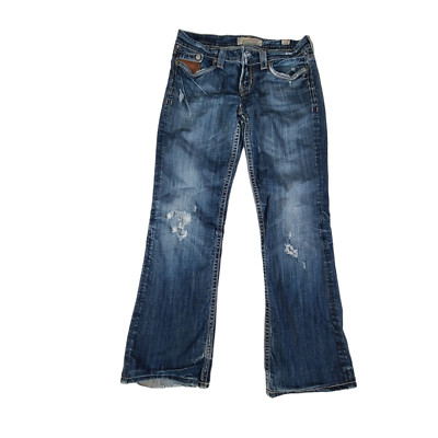 Mek Jeans Mens 32x30  Boulder Bootcut Tall Long Distress Pocket Beat Y2K Era