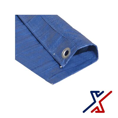 6 x 8 Blue Color 5 Mil Heavy Duty Tarp / Canopy by X1Tools/Tarps