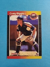 Craig Biggio 1989 Donruss Baseball Card # 561 I3097
